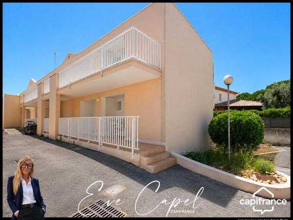 Appartement à vendre 1 pièces BALARUC LES BAINS (34), STUDIO Climatisé avec Terrasse, au Calme et sans vis-à-vis