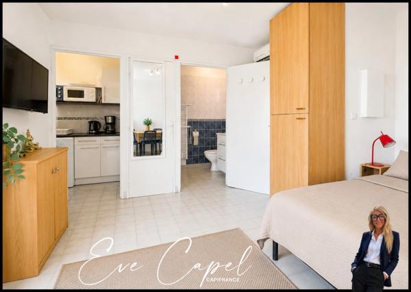 Appartement à vendre 1 pièces BALARUC LES BAINS (34), STUDIO Climatisé avec Terrasse, au Calme et sans vis-à-vis