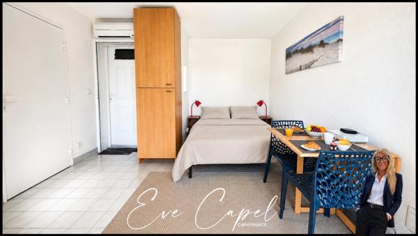 Appartement à vendre 1 pièces BALARUC LES BAINS (34), STUDIO Climatisé avec Terrasse, au Calme et sans vis-à-vis
