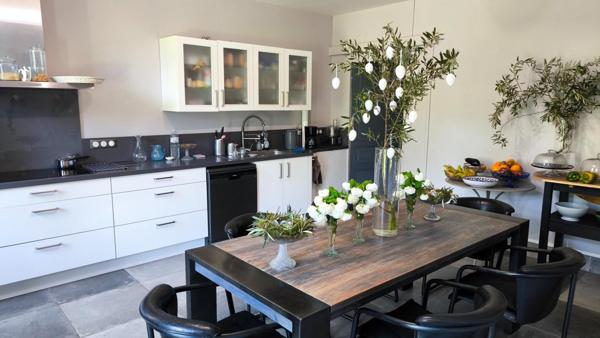 Maison de Maître avec un beau paysagé et un gite.