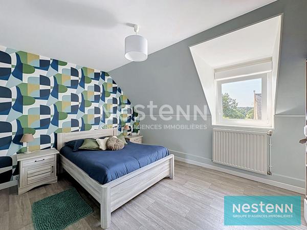 Maison Longère 4 chambres, en impasse, à 3 km du bourg de Plaintel, terrain de 1500 m², superbes prestations !