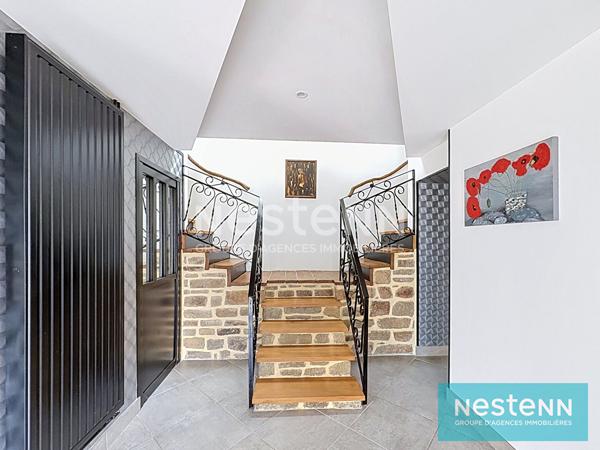 Maison Longère 4 chambres, en impasse, à 3 km du bourg de Plaintel, terrain de 1500 m², superbes prestations !