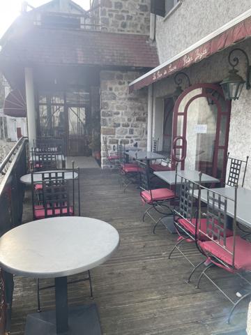 Monistrol-d'Allier (43580) Hôtel de charme, bar, restaurant, chemin de Compostelle, gorges de l'Allier, projet gîtes possible