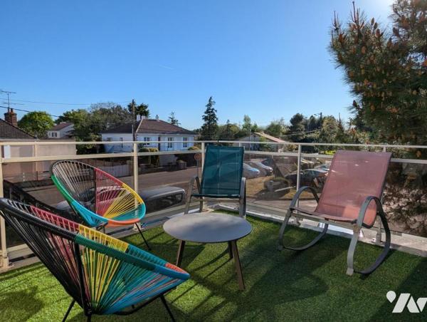 Centre de SAINT BREVIN LES PINS, maison 3 chambres