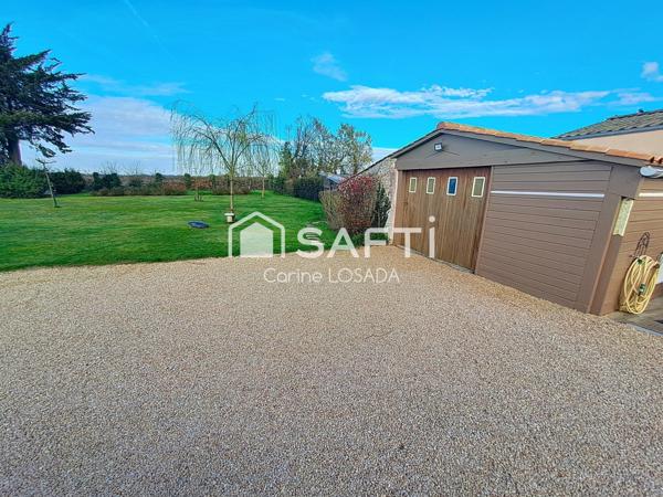 Maison avec de beaux volumes