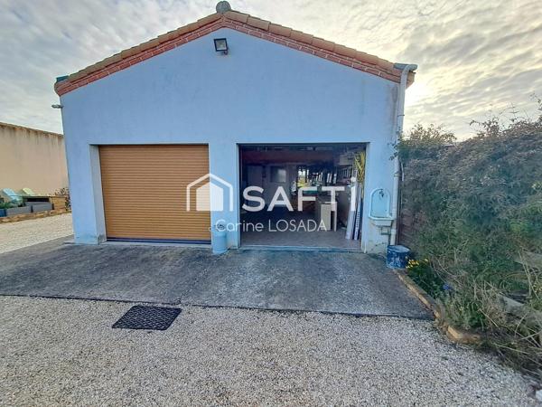 Maison avec de beaux volumes