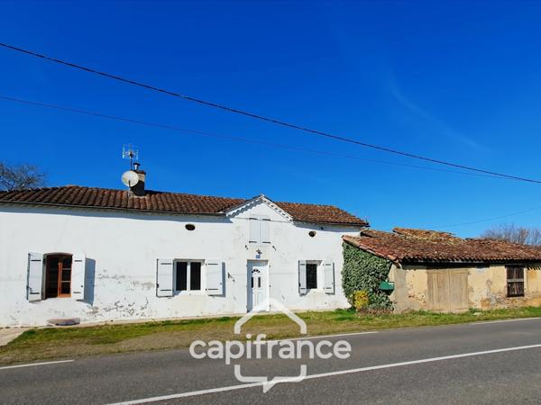 Maison à vendre 3 pièces VILLENEUVE DE MARSAN (40)