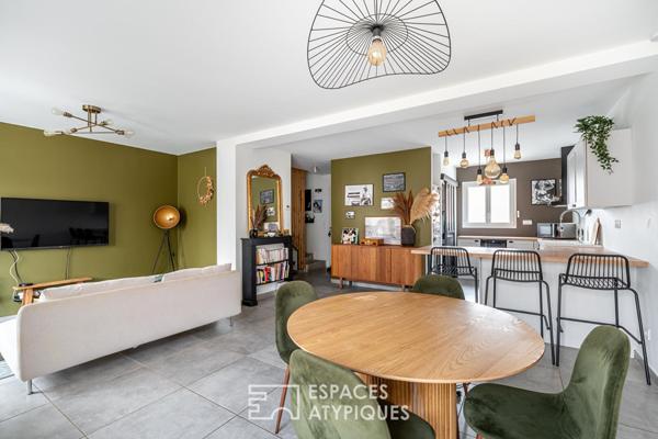 Charmante maison avec terrasse et piscine au coeur des Cheres