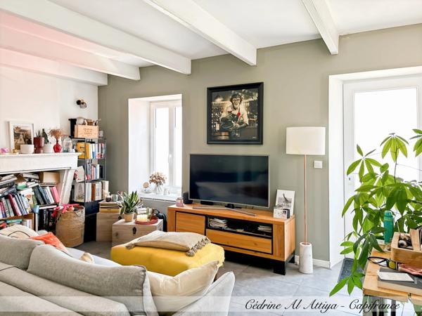 Maison de ville à vendre, La Rochelle, 72m2 avec terrasse sans vis-à-vis.