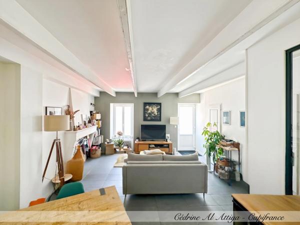 Maison de ville à vendre, La Rochelle, 72m2 avec terrasse sans vis-à-vis.