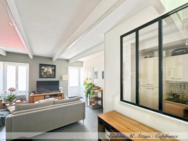 Maison de ville à vendre, La Rochelle, 72m2 avec terrasse sans vis-à-vis.