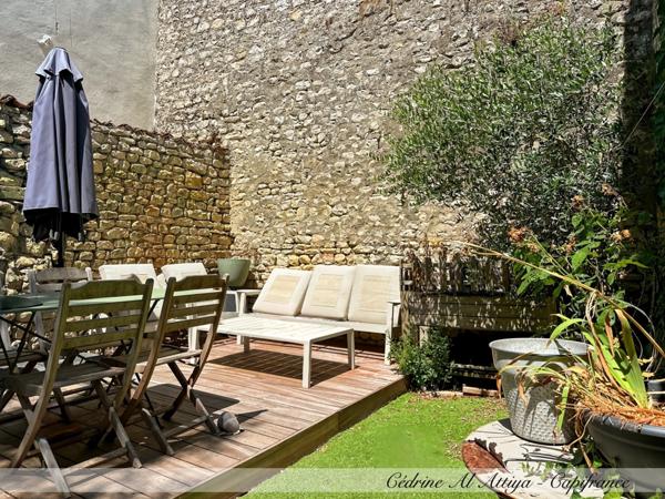 Maison de ville à vendre, La Rochelle, 72m2 avec terrasse sans vis-à-vis.