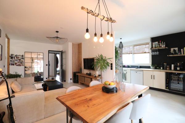 Saint-Martin-d'Hères (38400) Saint Martin d'Hères Jo Blanchon, appartement T3 au 1er étage avec jardin privatif