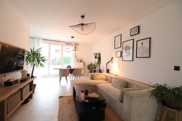 Saint-Martin-d'Hères (38400) Saint Martin d'Hères Jo Blanchon, appartement T3 au 1er étage avec jardin privatif