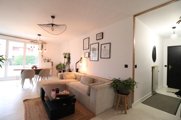 Saint-Martin-d'Hères (38400) Saint Martin d'Hères Jo Blanchon, appartement T3 au 1er étage avec jardin privatif