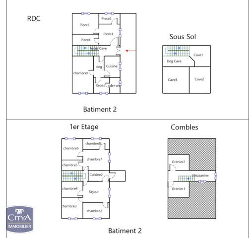 Immeuble à vendre 218.94m² Nîmes (30000)
