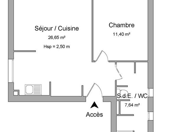 Location Appartement 2 pièces 45.69 m² - LE CLOS DU BOIS AUX MOINES Villemandeur 45700