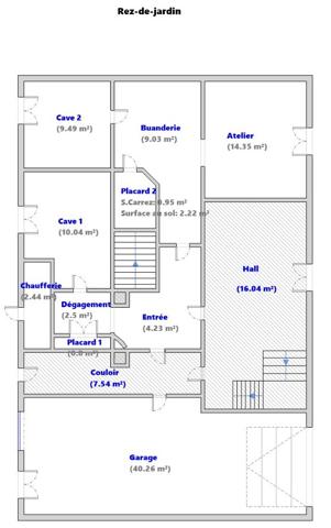 Maison à vendre  10 pièces - 233 m2 VERSAILLES - 78