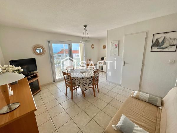 Vue mer depuis l'appartement