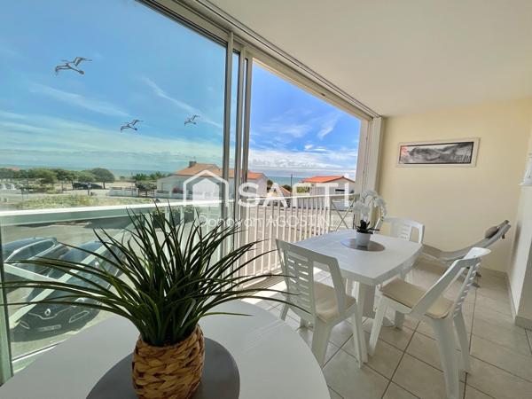 Vue mer depuis l'appartement