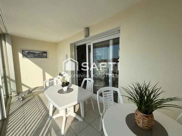 Vue mer depuis l'appartement