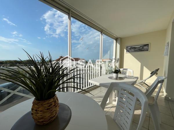 Vue mer depuis l'appartement