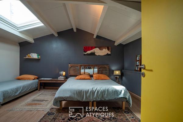 Magnanerie de charme avec vue, piscine et grand terrain arboré