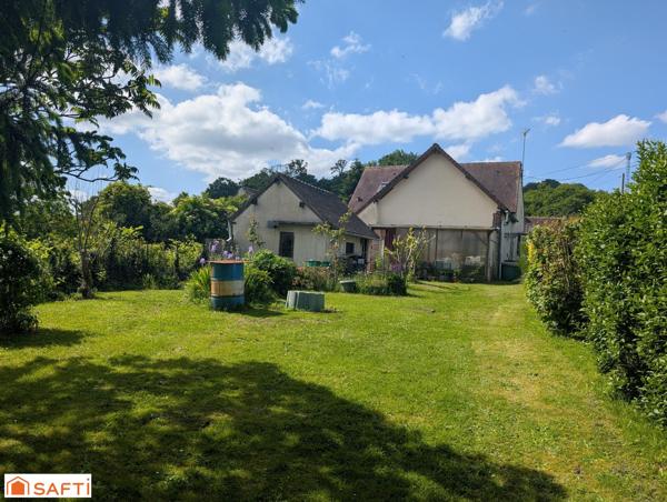Maison avec dépendance habitable et jardin