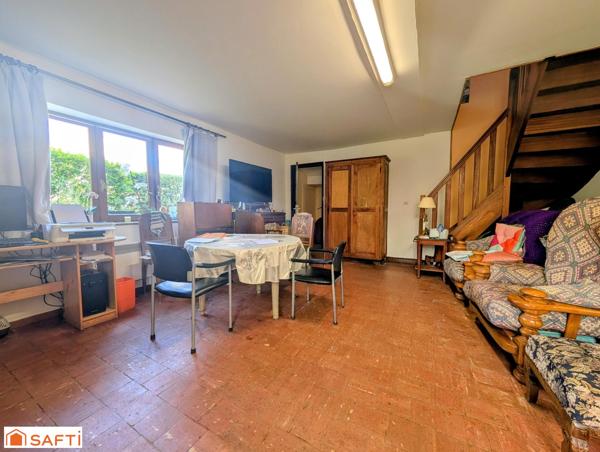 Maison avec dépendance habitable et jardin