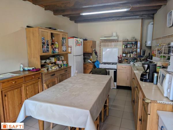 Maison avec dépendance habitable et jardin