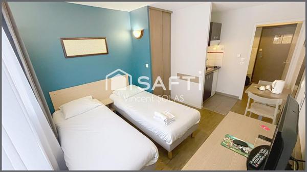 Studio Meublé - Résidence 3*** - Investissement Autonome ! Rien à faire ...