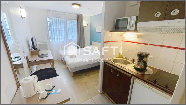 Studio Meublé - Résidence 3*** - Investissement Autonome ! Rien à faire ...