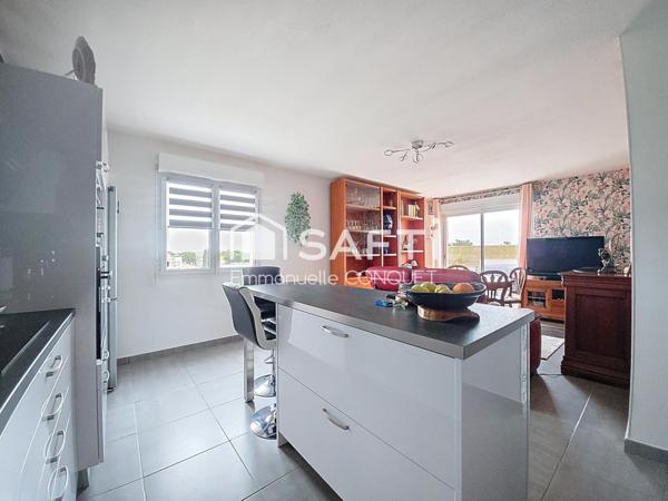 Appartement 2 chambres avec terrasse et garage