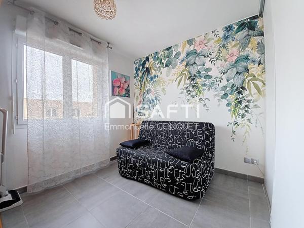 Appartement 2 chambres avec terrasse et garage