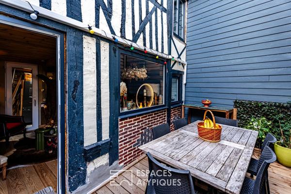 Authentique maison Honfleuraise rénovée