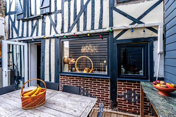 Authentique maison Honfleuraise rénovée