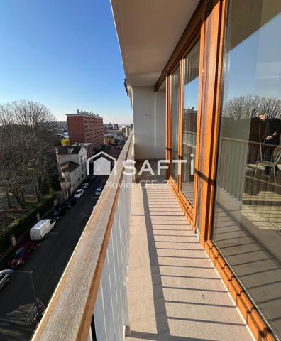 Appartement au calme avec vue dégagée sur parc