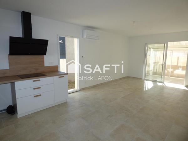 Villa neuve entièrement climatisée 3 ch et véranda