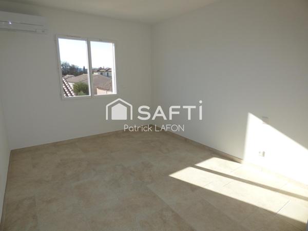 Villa neuve entièrement climatisée 3 ch et véranda