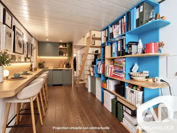 Studio à vendre 17,76 m² Lyon 4