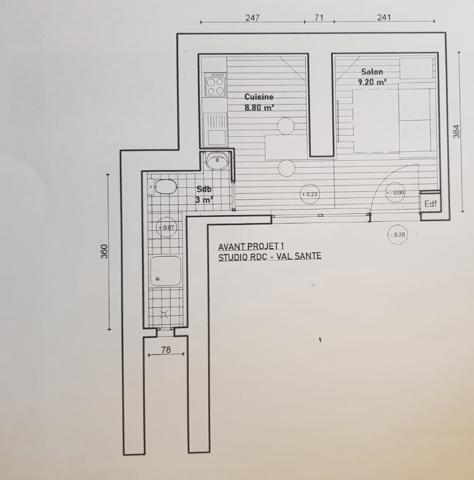 Local Commercial 2 pièces - 23 m² Exclusivité efficity
