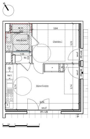 Appartement à vendre 2 pièces 41 m² Crolles