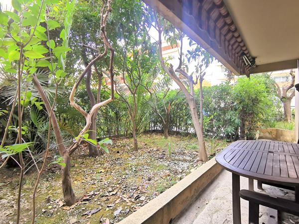 NICE NORD : STUDIO REZ-DE-JARDIN - POSSIBILITE GARAGE