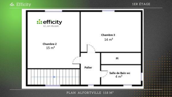 Maison 5 pièces - 118 m² Exclusivité efficity