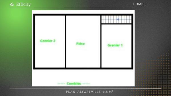 Maison 5 pièces - 118 m² Exclusivité efficity