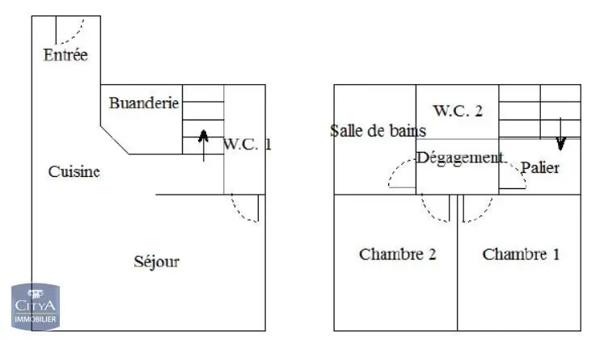 Appartement à louer 3 pièces 63.81m²