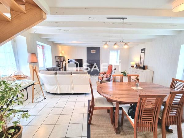 Maison en pierre de 90m2 sur son terrain de 619m2