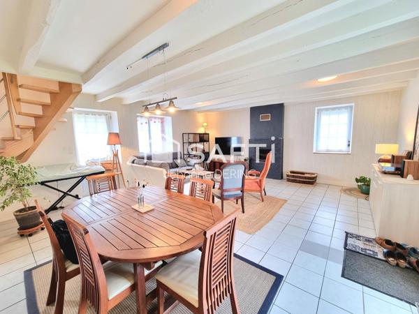 Maison en pierre de 90m2 sur son terrain de 619m2