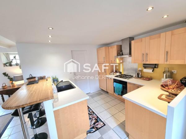 Maison en pierre de 90m2 sur son terrain de 619m2