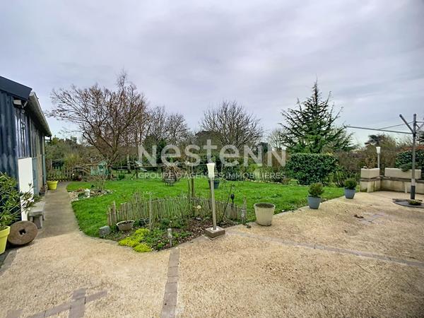 Maison de plain pied, 3 chambres, garage, jardin située à Saint Aubin La Plaine, à 15 minutes de Luçon.